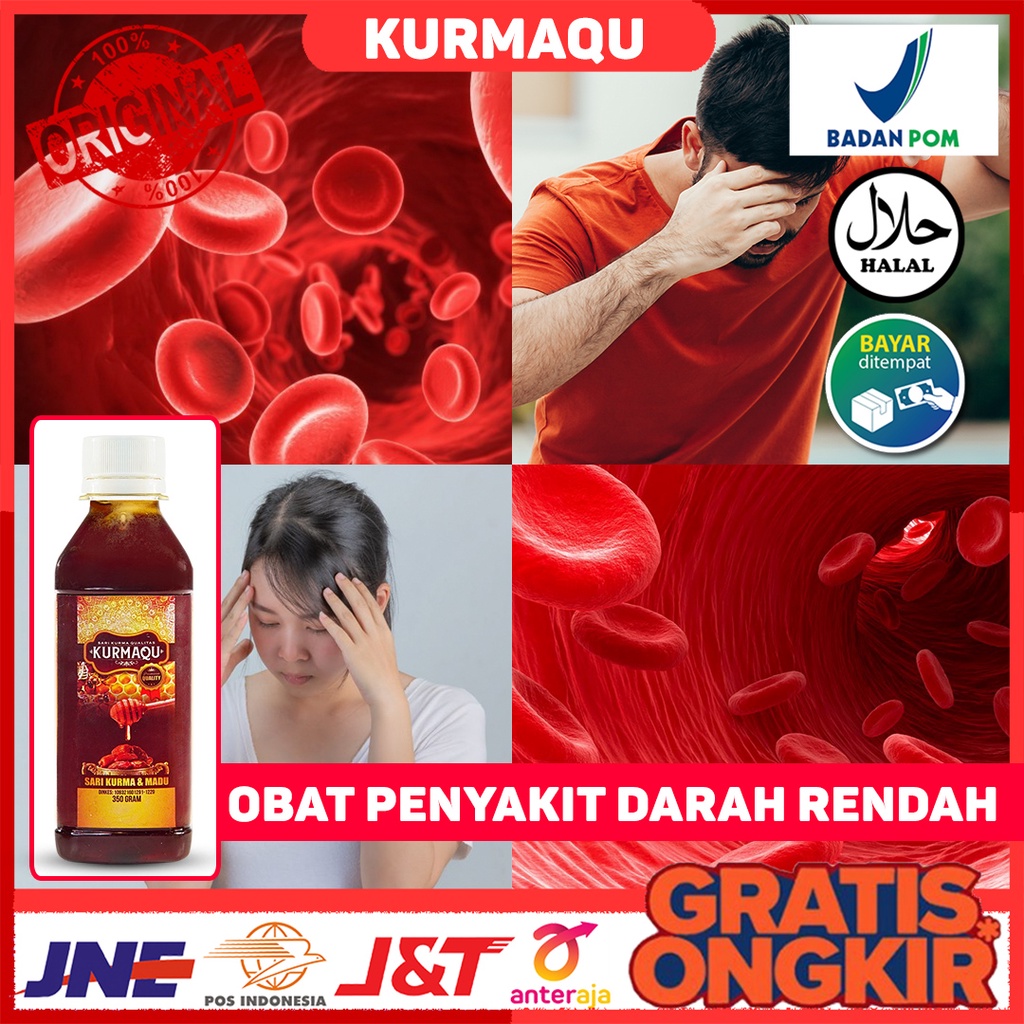 Jual Obat Penyakit Darah Rendah Anemia Kurang Darah Pusing