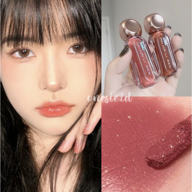 HLLR Velvet Lipstick Mist Lip Glaze Lipstik Berfungsi Melindungi Dan Melembabkan Bibir XX016