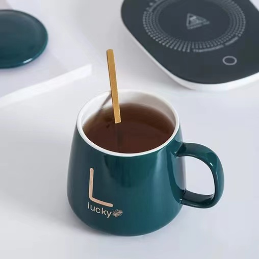 COD✅ MUG Cangkir Elektrik Set Keramik Pemanas 55 Derajat Penghanggat Kopi Teh Cup Coffee Warmer Cangkir Pemanas Gelas MUG Pemanas Set Coffee Cup And Saucer MUG Listrik MUG Keramik MUG Set Pemanas   Z013