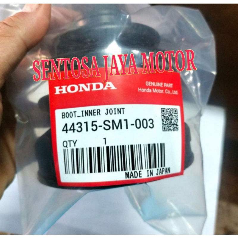 Boot As Roda Dalam CV Joint In Honda Accord Prestige Civic Wonder Original