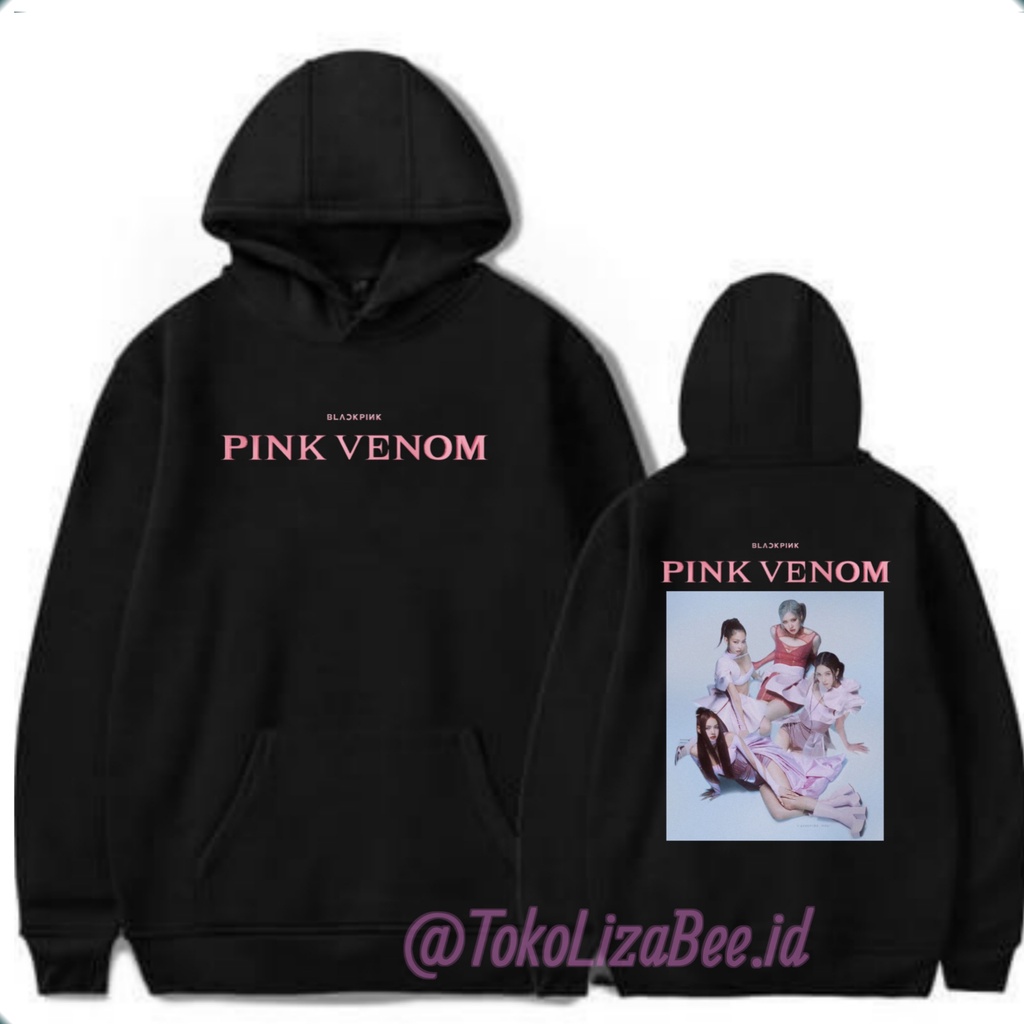 Hoodie kpop blackpink pink venom (M-3XL) oversize korean style album terbaru lisa jennie rose jisoo hodie blackpink oversize original premium anak dewasa jaket kpop korean blackpink pink venom bahan fleece tebal murah sweater kpop blackpink pink venom XXL