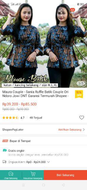 Terlaris Serut Genes Jelita Tunic Navbor Yelbor Whitbor Creambor Tunik Batik Modern Hrb030 Dolbi Dob