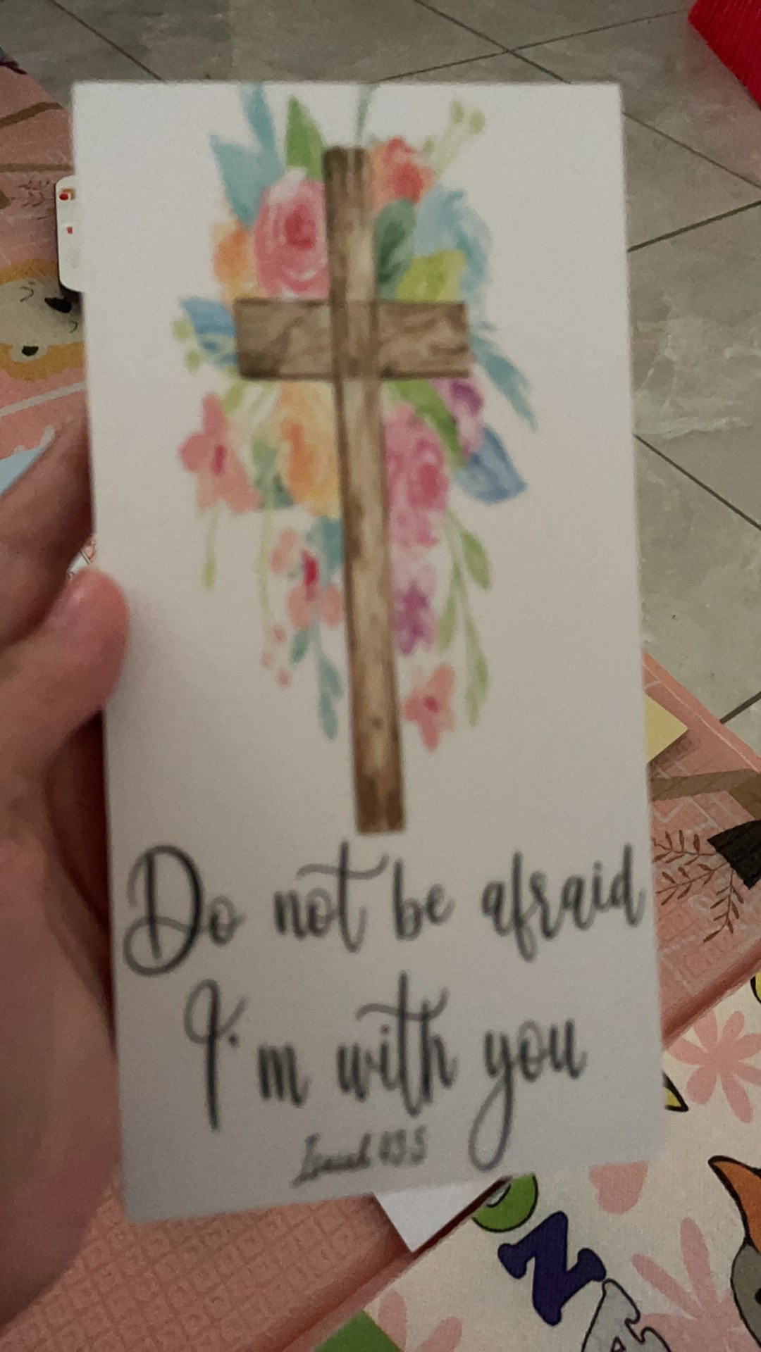 Hiasandinding/rohani/kristen/katolik/bibleverse/posterkayu