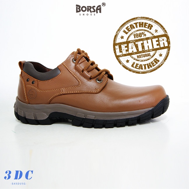 SEPATU KULIT ASLI BORSA ZEAL - ORIGINAL LEATHER SHOES FOR MEN