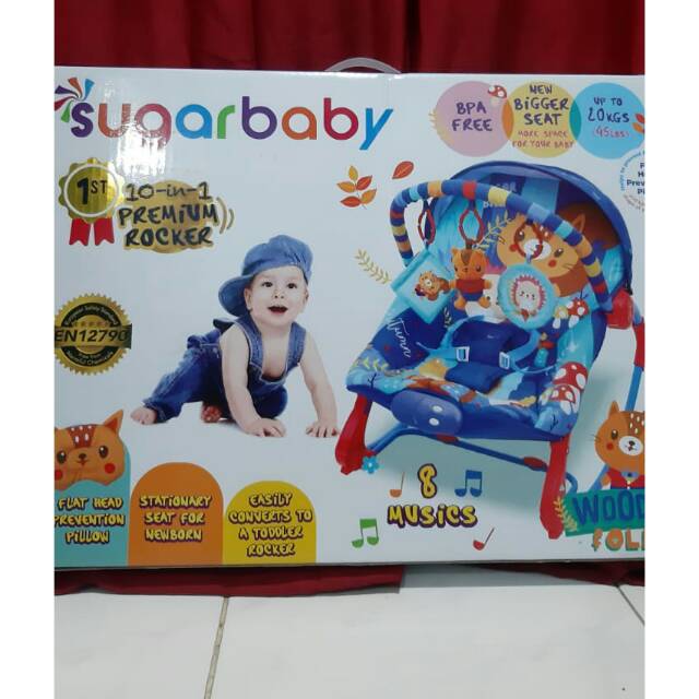 Bouncer Rocking Sugarbaby 10 in 1
