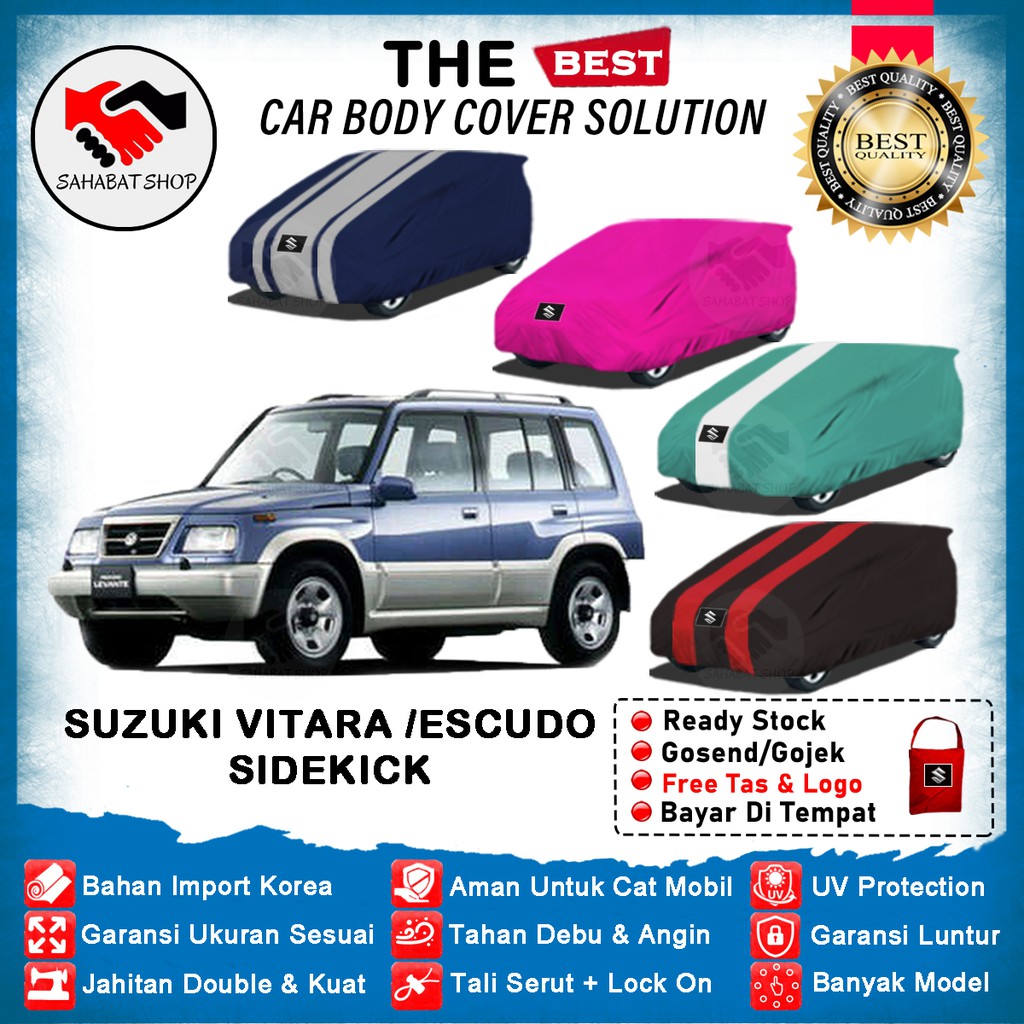 Jual Body Cover Mobil Vitara Sidekick