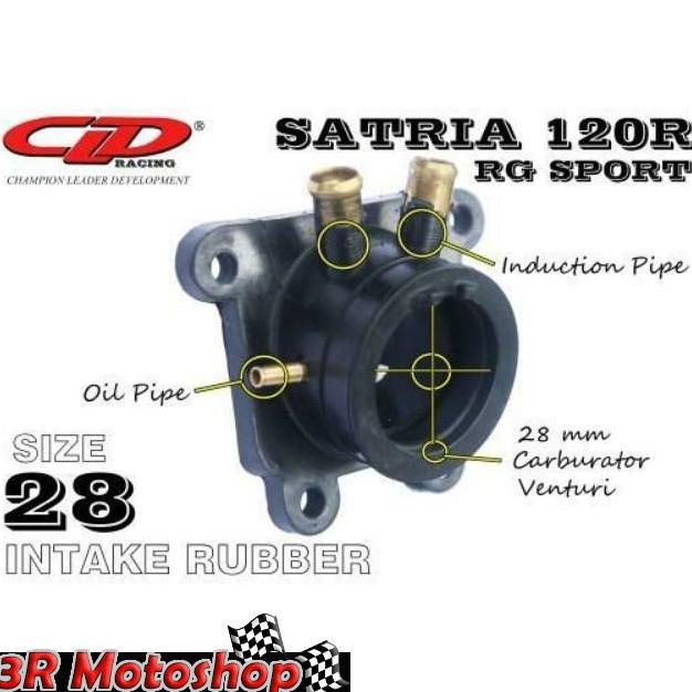 CLD RACING KARET INTAKE MANIFOLD SATRIA 120 SATRIA 2 TAK 28