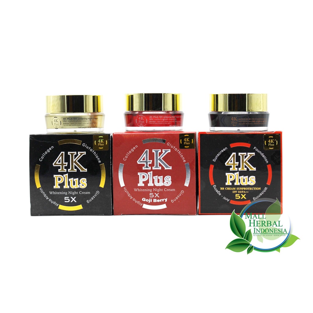 4K Plus Whitening Night Cream Thailand BEST SELLER