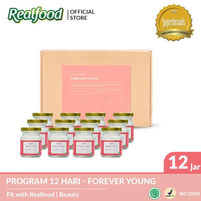 

Realfood Forever Young Minuman Sarang Burung Walet + Kolagen | Minuman