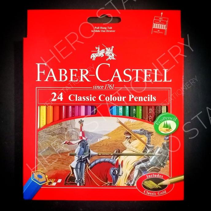 

Pensil Warna Faber-Castell Classic 24 Warna