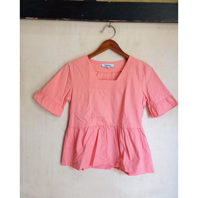 Preloved Blouse Salem Nikkou