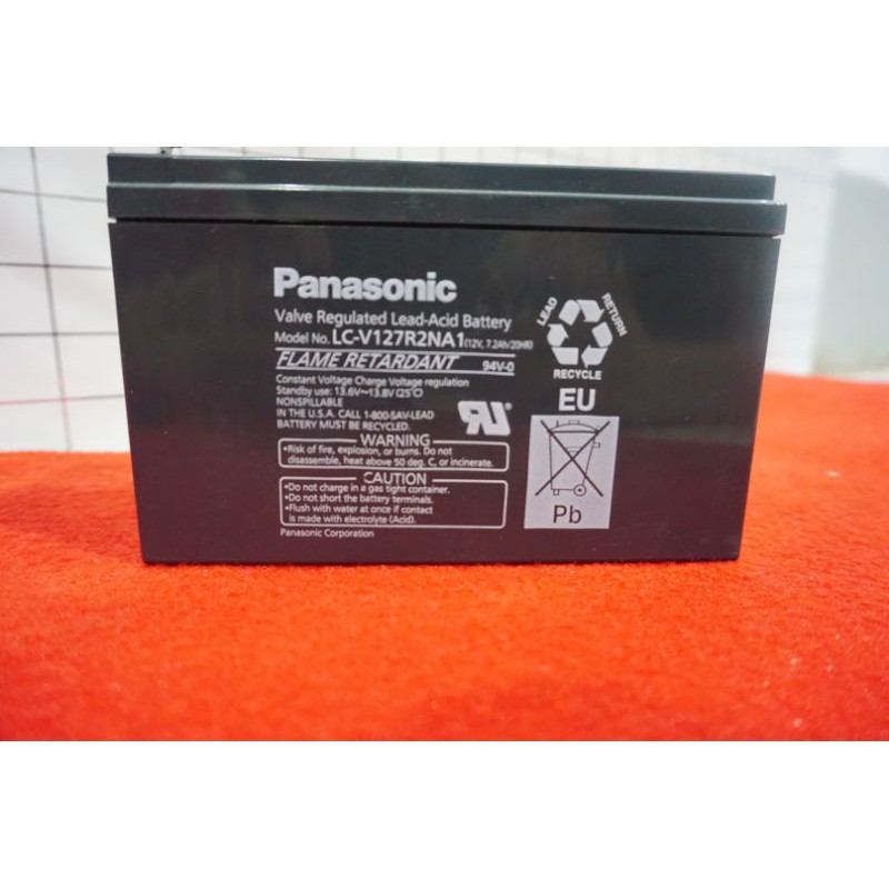 Aki 12 v Panasonic Asli