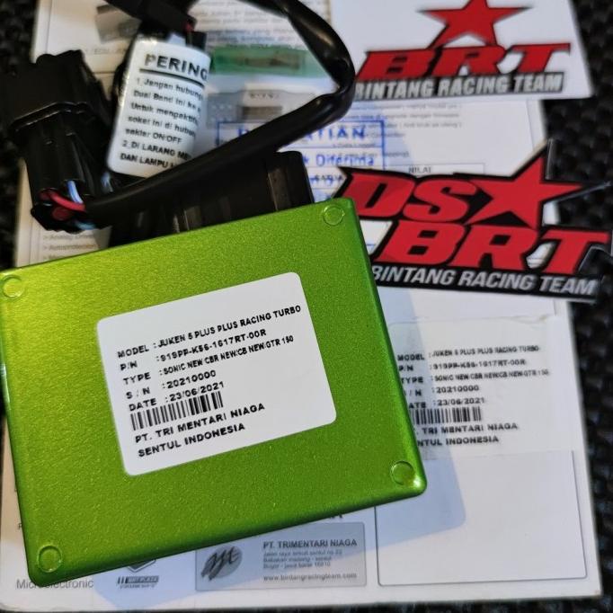 ECU BRT JUKEN 5++ NEW CBR 150 SONIC SUPRA GTR ---READY---