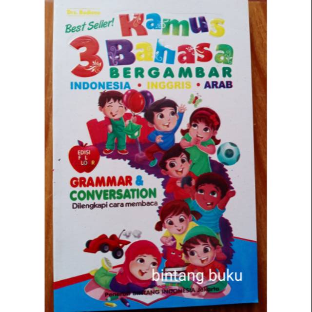 

Best seller Buku Kamus 3 bahasa, Indonesia-inggris-arab