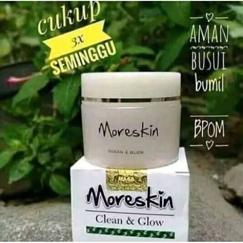 Moreskin Clean & Glow / Moreskin Clean and Glow / Moreskin Nasa