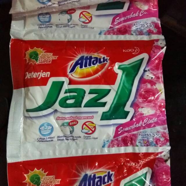 ATTACK JAZ 1 SEMERBAK CINTA 6X53G