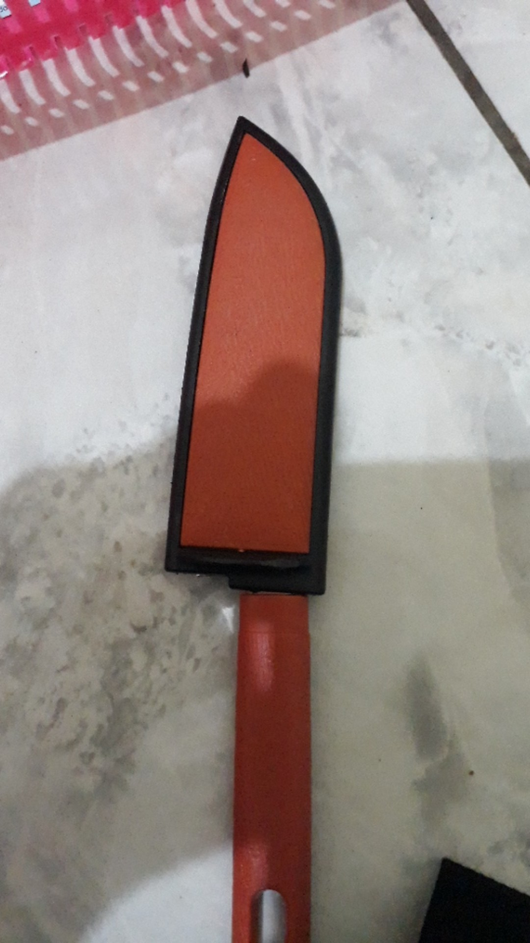 Pisau Dapur + Sarung / Pisau Kupas Sayur Buah Super Tajam Dapur Stainless