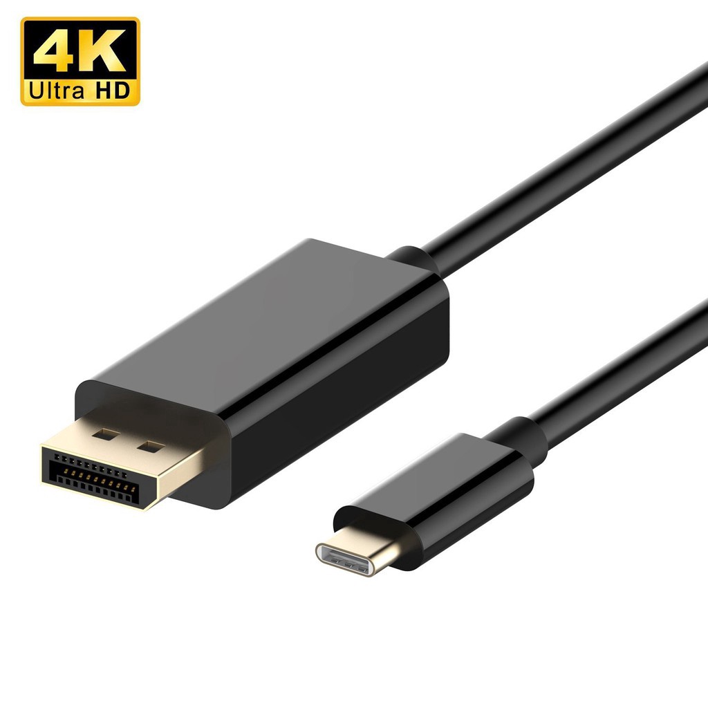 NYK USB C to Display Port Cable Type-C (Thunderbolt 3) to DP Adapter 4K 1.8M