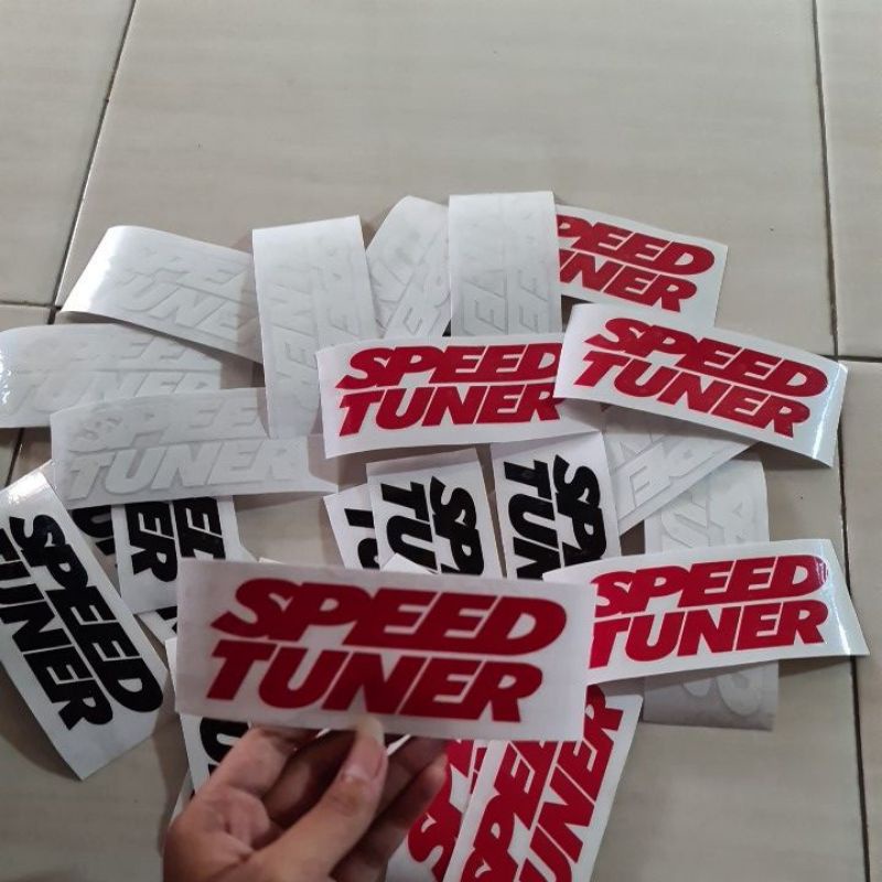 STICKER STIKER CUTTING SPEEDTUNER