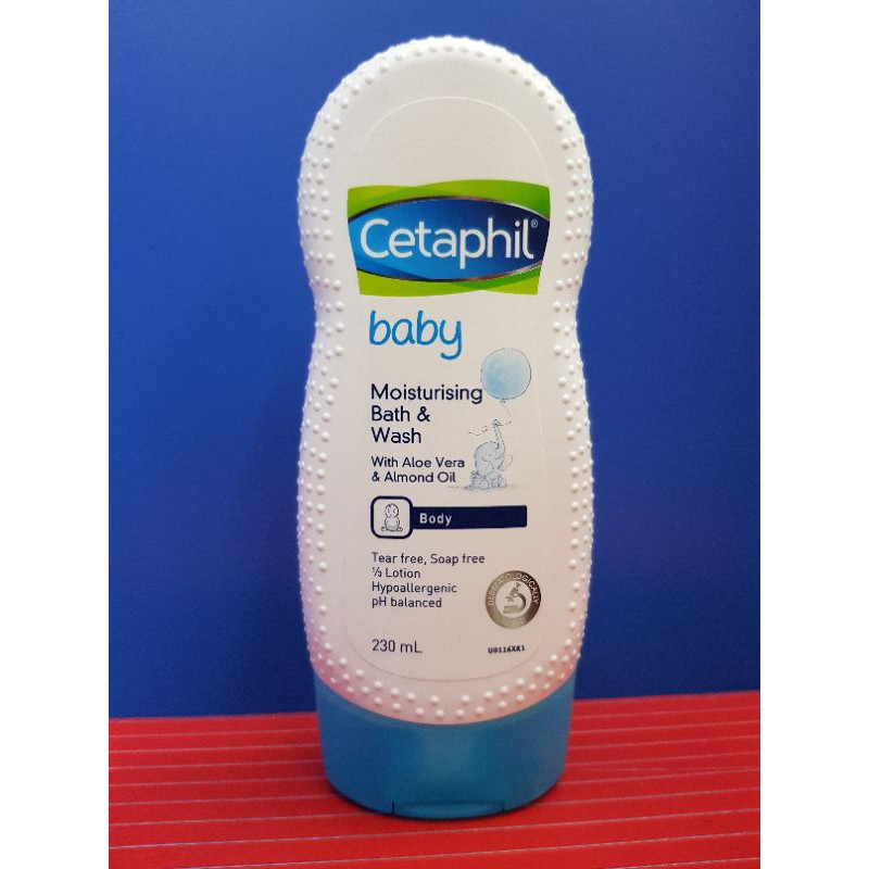 cetaphil baby moisturising bath &amp; wash 230ml