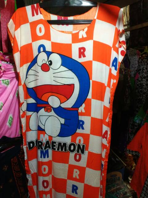 Daster Doraemon Lucu Untuk Baju Tidur dan Baju Hamil