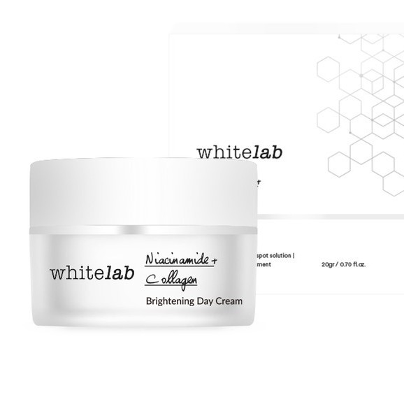 Whitelab Niacinamide Collagen Brightening Day Cream 20gr