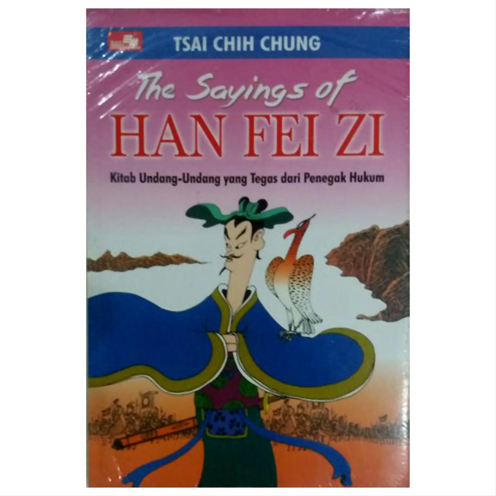 Buku kebijaksanaan Cina China undang-undang hukum The Sayings of Han Fei Zi