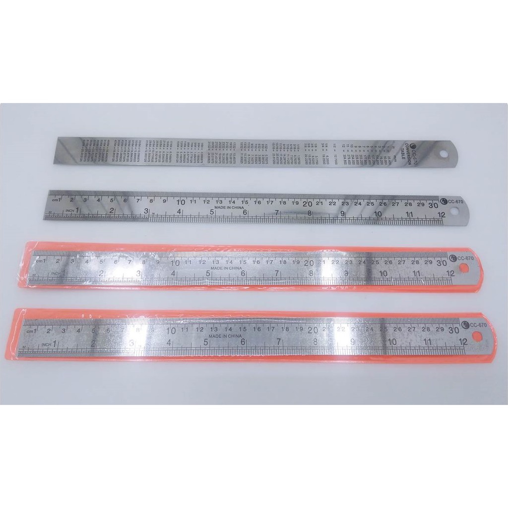 Ruler Stainless / Penggaris Besi - Joyko - 30 cm