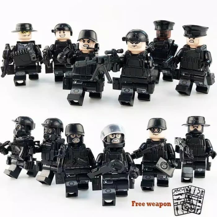 Mainan Anak Lego Block Tentara Militer Military Army - Packing Plastik
