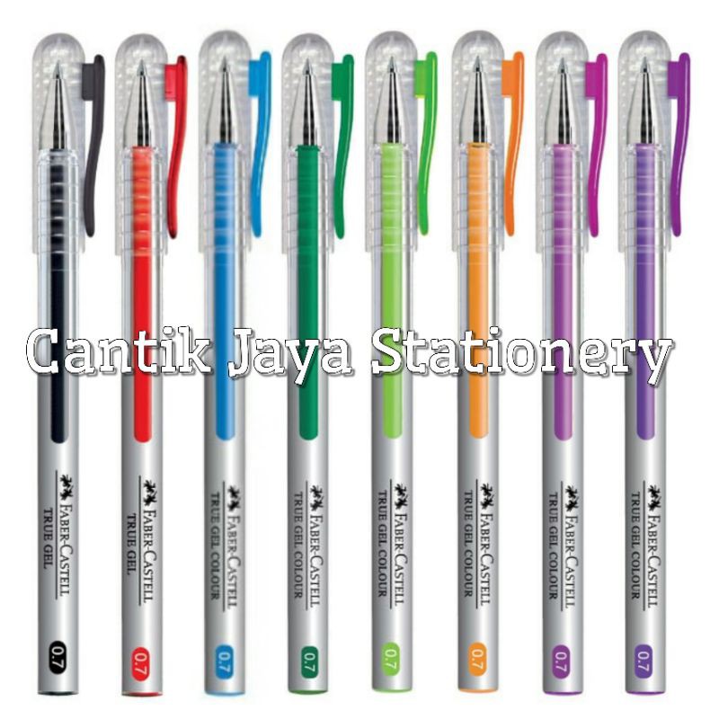 

Ballpoint / Pulpen FABER-CASTELL True Gel Pen 0.7mm per PCS