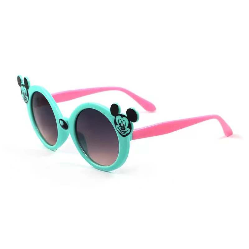 (Rowling)Kacamata Anak NewTrend/Fashion Anak Unisex Terbaru Mickey Mouse High Quality Import-Ka-75 Tosca/Pink