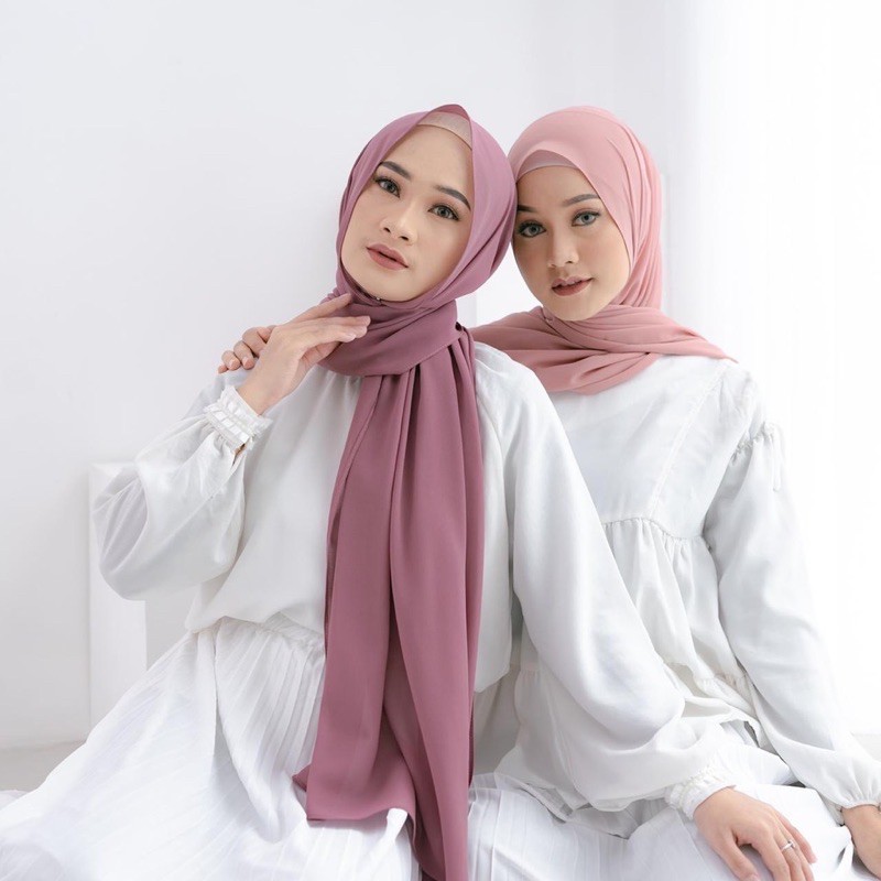 (180cmx75cm)JILBAB HIJAB PASHMINA CERUTY/PASHMINA SABYAN