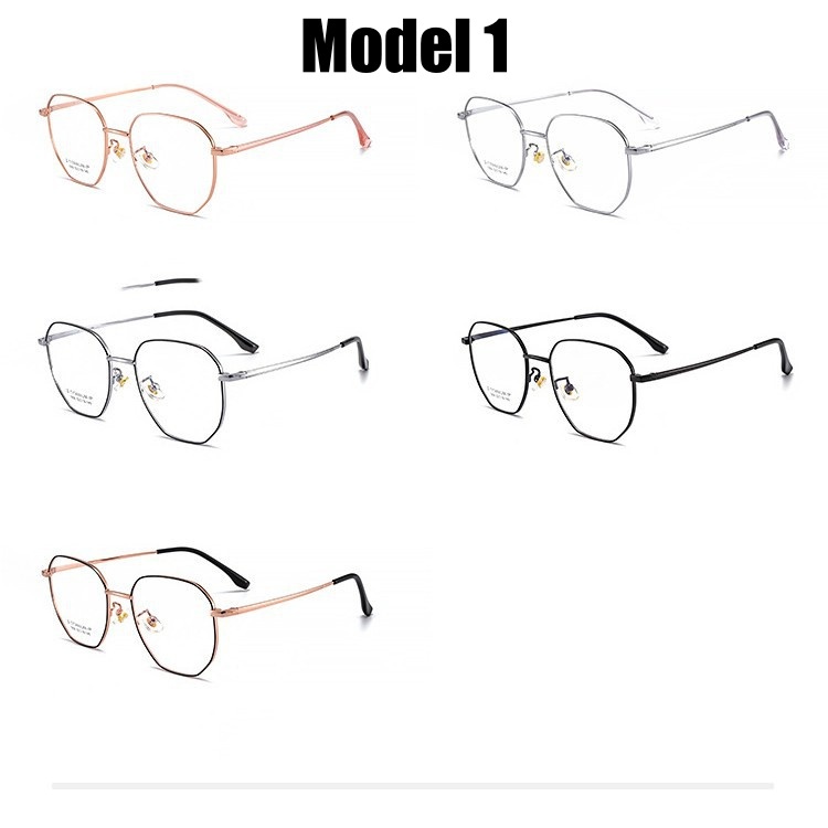 Kaca mata Wanita & Pria Antiradiasi Transparan Frame Lensa Kaca Mata Anti Radiasi Layar Komputer Laptop HP Perempuan dan Laki Laki Kacamata Pelindung Debu Cewek dan Cowok Model Baru Keren Viral Aksesoris Fashion Import Korea Banjarbaru Banjarmasin-6