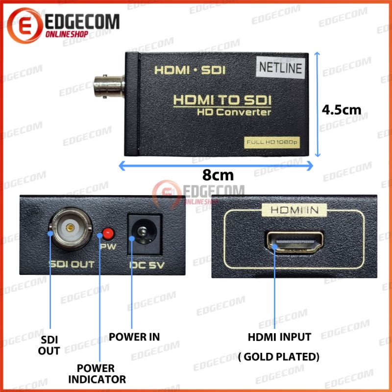 Konverter HDMI to SDI Adapter NETLINE