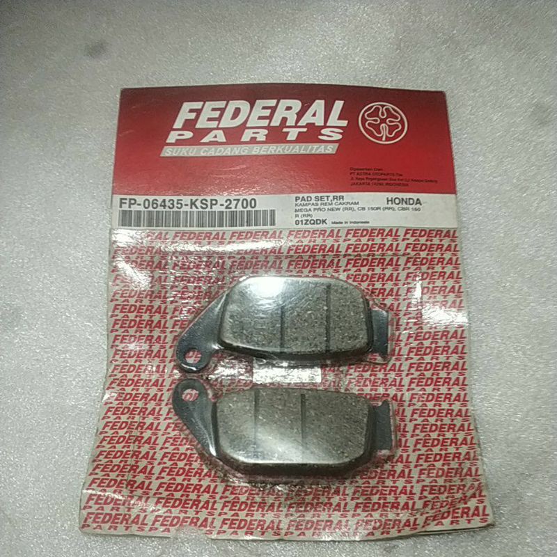 Kampas rem cakram tromol Roda belakang Mega pro mono monoshock robot all new CB CBR 150 R lama LED f