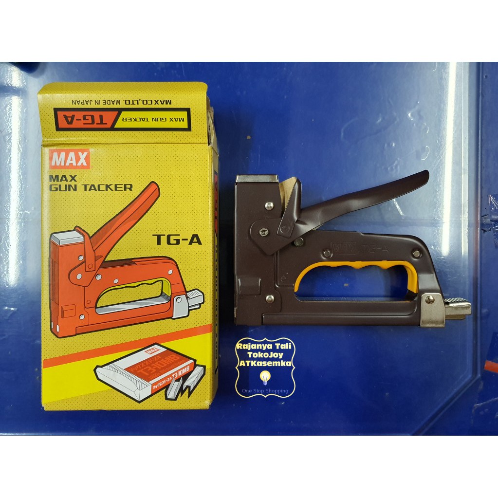 

TGA Gun Tacker Max Asli Jepang Termurah/ alat Stapler tembak max Japan