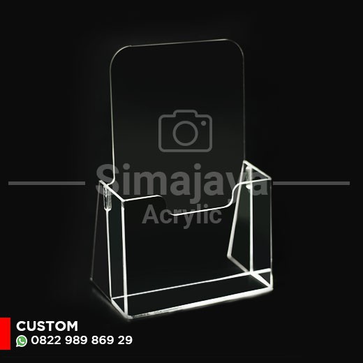 

Tempat brosur acrylic/display brosur 1/3 a4