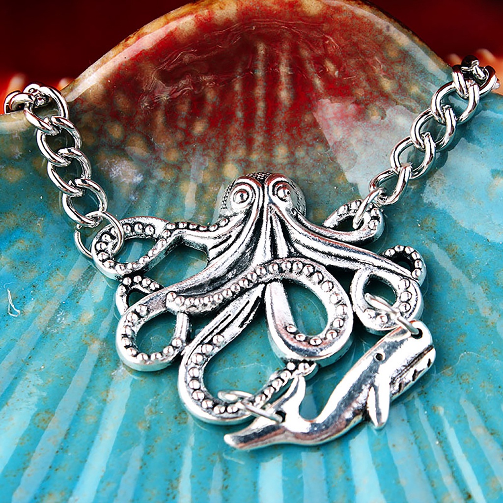 Hu Hu Hu Hu Hu Alat Bantu Pasang Kacamata♡ Gelang Tangan Rantai Bahan Alloy Model Gurita Untuk Priawanita