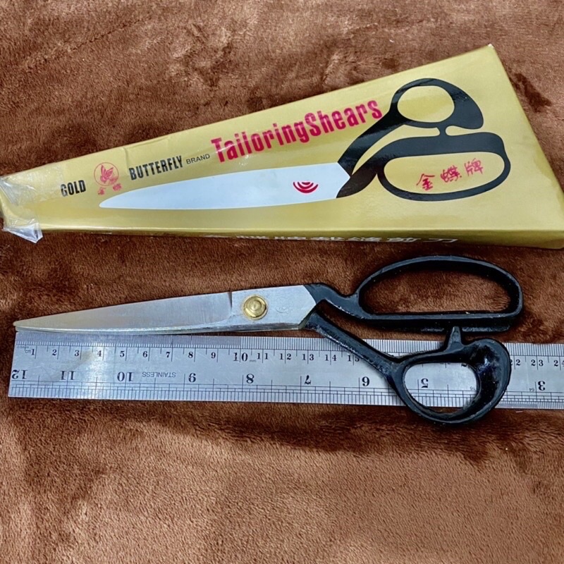 

Gunting Kain Gold Butterfly Brand Tailoring Shears ukuran 9”