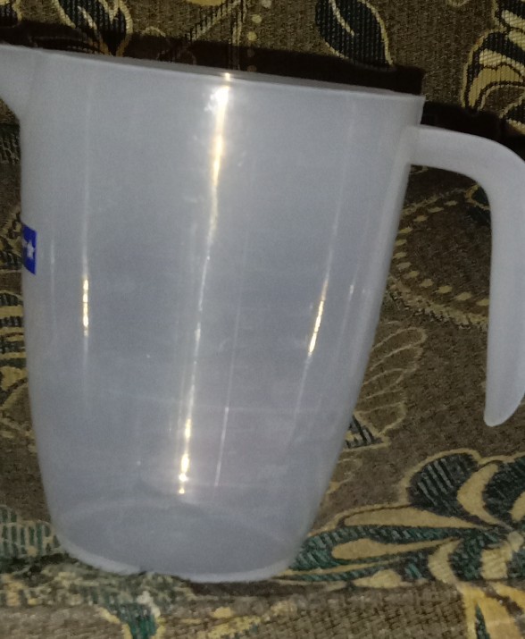 Gelas Ukur 1000ml Lucky Star Takar  Measuring Cup 1 Liter Takaran Santan Air Susu Murah  600gr