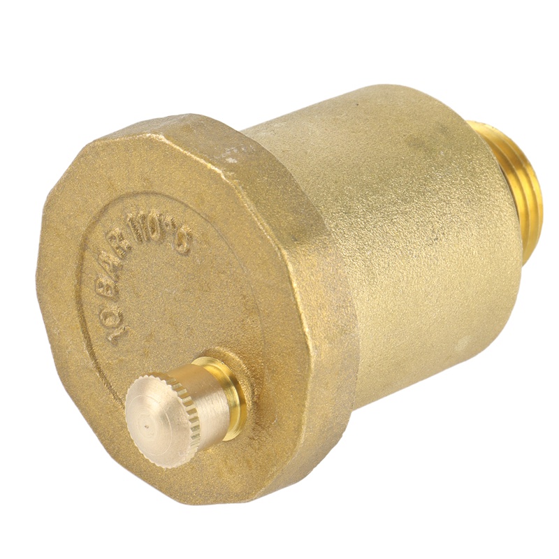 Brass Automatic Air Vent Vae 1/2 inch Male Thread for Solar Water Heater Pressure Relief Vae Tools Air Vent Vae