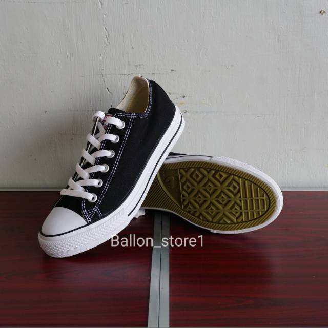Ventela BTS 70's Low Black White