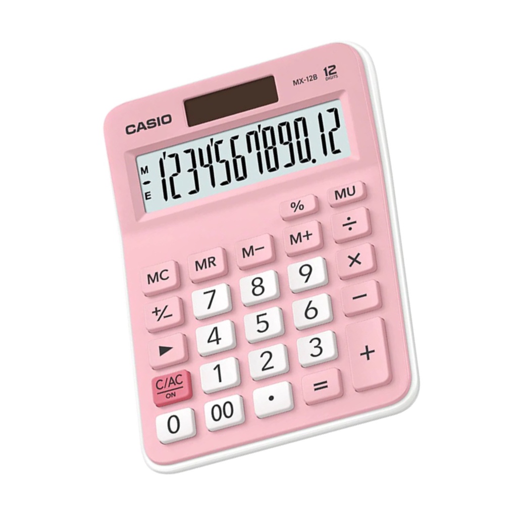 

Terlaris ✨ - CASIO MX-12B - PINK - Kalkulator Toko/Dagang - Standard - 12 digit3.1.23