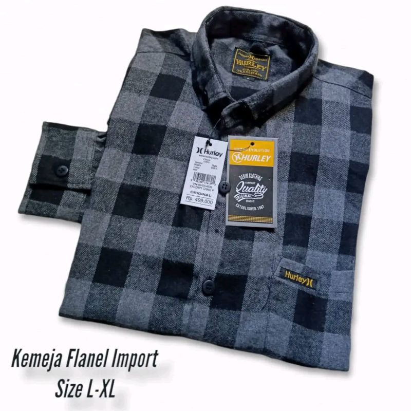 Kemeja Flanel Dewasa Pria Wanita Kualitas Distro Unisex