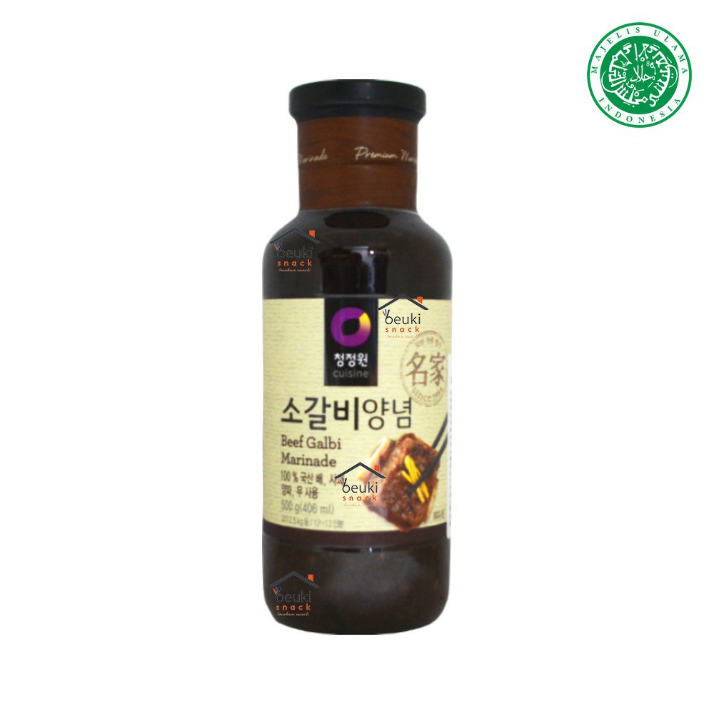 

BOTOL BESAR Daesang Cuisine Beef Galbi Marinade Khas Korea - 500gr
