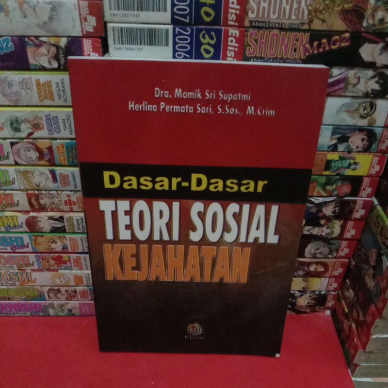 Jual Buku Ori Dasar Dasar Teori Sosial Kejahatan Shopee Indonesia