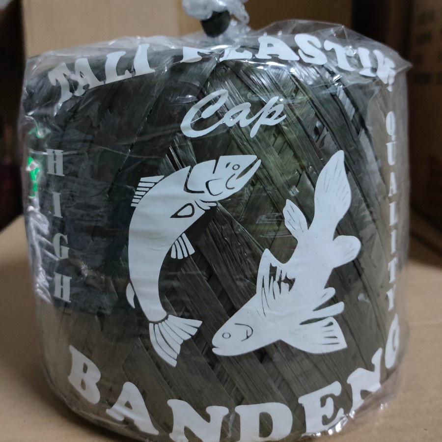 

Tali Rapia 9ons/Tali Rafia Rafiah Rapiah/Tali Plastik Hitam 900 gram