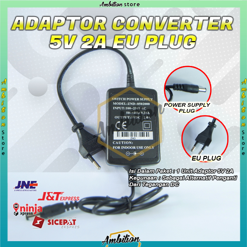 NEW!!! Power Adaptor 5V 2A Part Media Converter HTB 3100