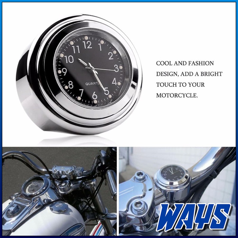 [X335] Jam Stang Motor Universal Waterproof Variasi Scoopy Beat Street CB150 Vixion Tiger