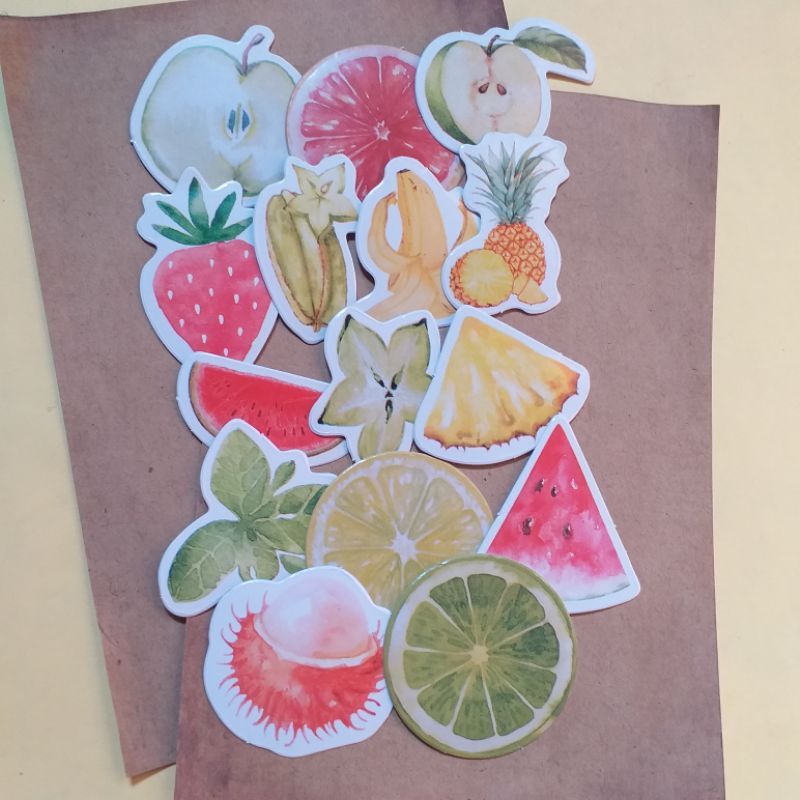 

Sticker aesthetic tumblr fullcolour die cut untuk hias bujo, case dan laptop